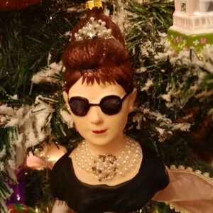 Audrey Hepburn ornament